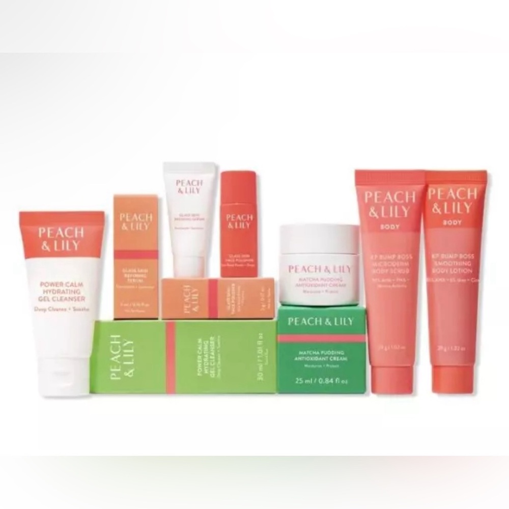 Peach and Lily Gift Set